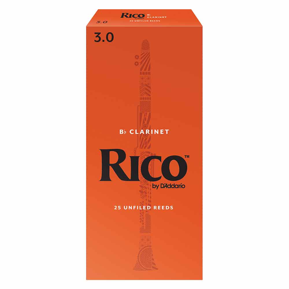 Rico RCA2530 Bb Clarinet Reed unfiled 3.0