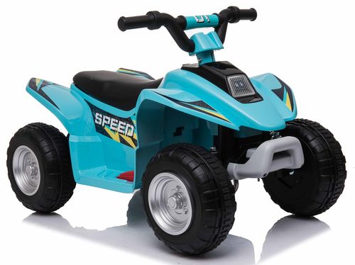 טרקטורון ממונע 6V רחב ויציב לילדים נסיעה קדימה/אחורה וצלילים - טורקיז