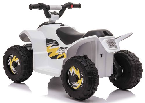 טרקטורון ממונע 6V רחב ויציב לילדים נסיעה קדימה/אחורה וצלילים - טורקיז