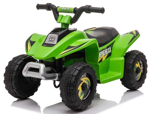 טרקטורון ממונע 6V רחב ויציב לילדים נסיעה קדימה/אחורה וצלילים - ירוק