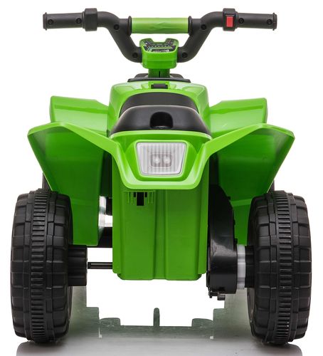טרקטורון ממונע 6V רחב ויציב לילדים נסיעה קדימה/אחורה וצלילים - ירוק