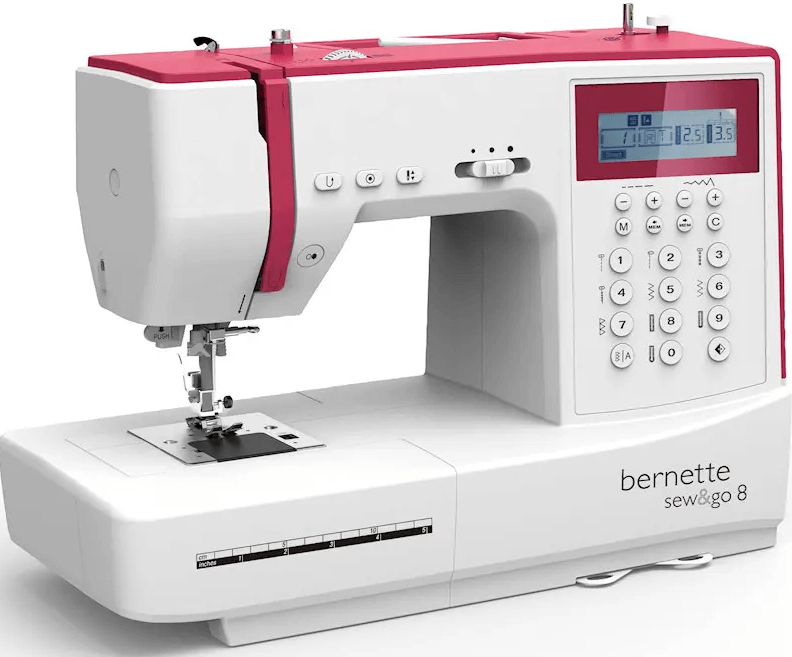 מכונת תפירה ברנט 8 sew&go