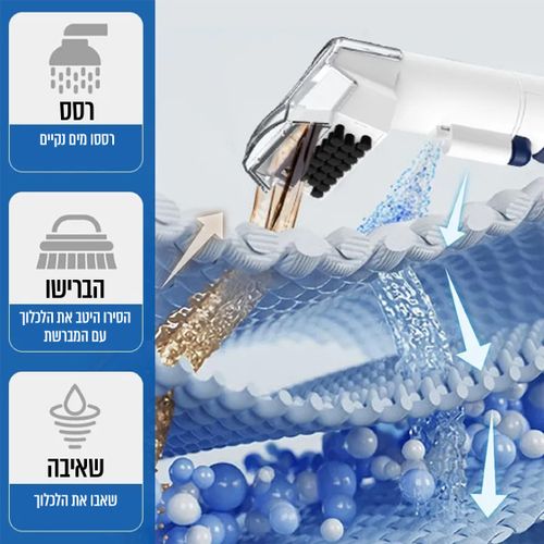 מכונת ניקוי עוצמתית שואבת ושוטפת 1700W דגם POWERWASH-1700
