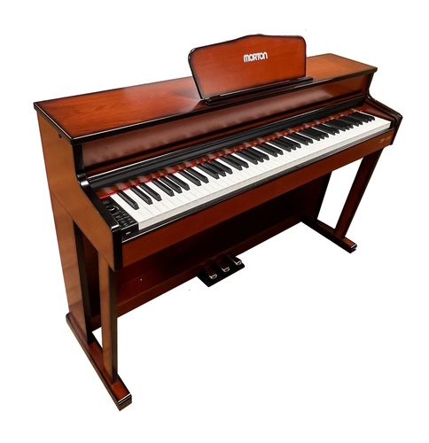 פסנתר חשמלי 88 קלידים בצבע חום MORTON ZSF-168 WALNUT
