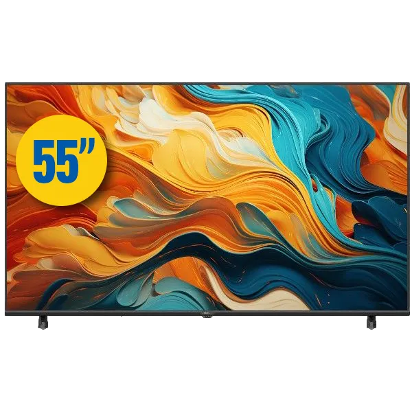טלוויזיה "55 4K Google TV UHD דגם Haier H55K85FUX האייר