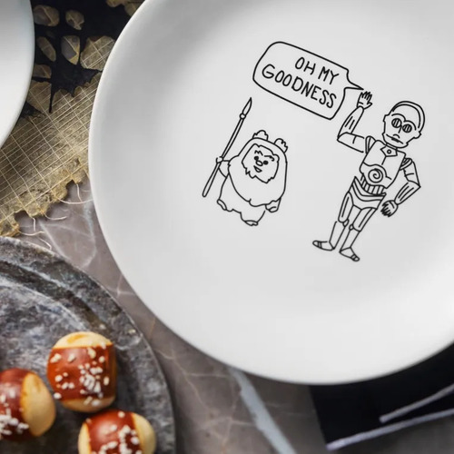 סט 8 חלקים עגול קורנינג  Corning CORELLE® - Star Wars