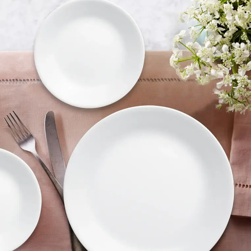 סט 18 חלקים קורנינג  Corning CORELLE® - Winter Frost White