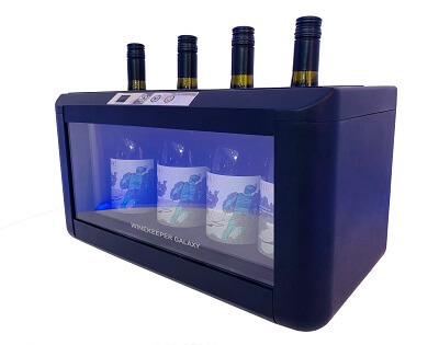 מקרר 4 בקבוקים להגשה ומזיגה