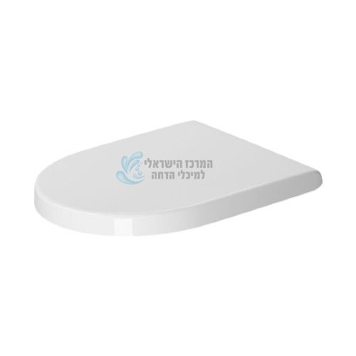דורויט 0063810000 DURAVIT | DURAVIT Starck 3 | מושב אסלה וכיסוי 006381 | לבן