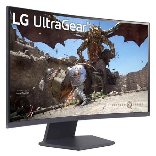 מסך מחשב קעור LG UltraGear 27GS60QCB QHD - יבואן רשמי
