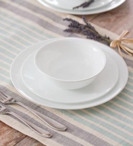 סט 18 חלקים קורנינג  Corning CORELLE® - Winter Frost White