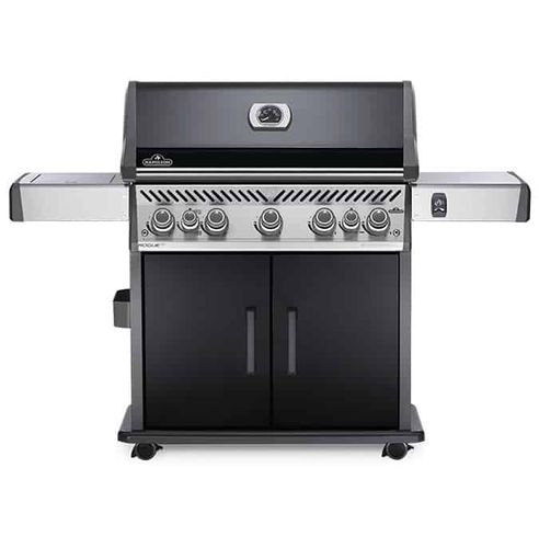 גריל גז NAPOLEON ROGUE 625 עם 5 מבערים 103,200 BTU, כירת אינפרא SIZZLE ZONE 900+ מעלות ומבער אחורי. אמבטיית אלומיניום ורשתות ברזל גליות. הזמינו עכשיו!