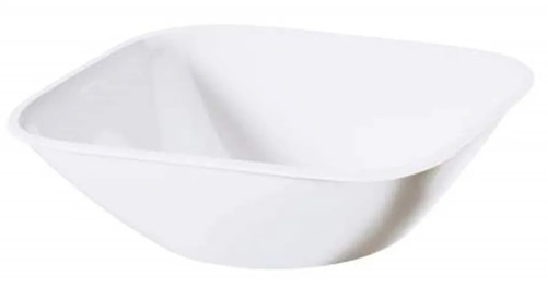 סט 18 צלחות סקוור מרובעות קורנינג Corning Pure White