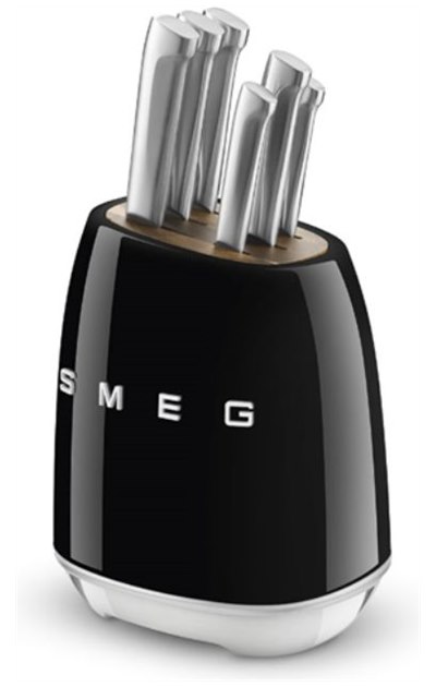 בלוק סכינים סמג SMEG KBSF02 KNIFE BLOCK
