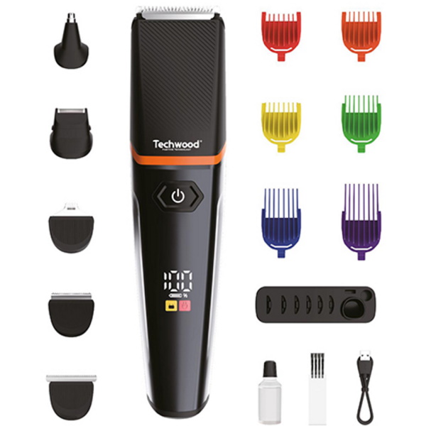 מכונת תספורת נטענת 5 ב-1 Techwood טקווד TTN-038