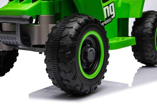 טרקטורון ממונע לילדים Racing 6V רחב ויציב לילדים נסיעה קדימה/אחורה ואורות - כחול