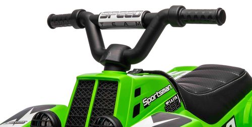טרקטורון ממונע לילדים Racing 6V רחב ויציב לילדים נסיעה קדימה/אחורה ואורות - כחול
