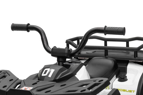 טרקטורון SPEED 12V חשמלי לילדים עם הנעה 2X4, שלט חכם ואורות LED קדמיים - שחור/כחול
