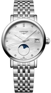 Longines L43304876 Elegant 30MM נשים משובץ יהלומים לונג