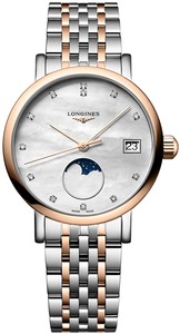 Longines L43304876 Elegant 30MM נשים משובץ יהלומים לונג