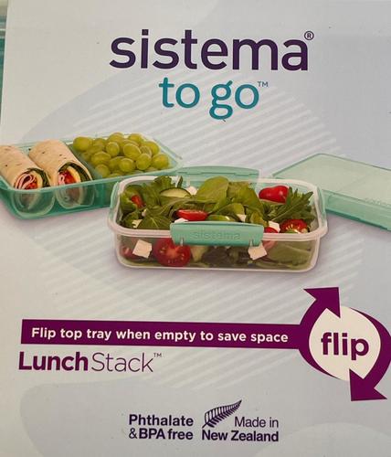 מיכל אחסון מלבנית 1.8 ליטר מסדרת Sistema - To Go