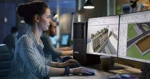 מחשב נייח Lenovo ThinkStation P2 Tower Gen2 Ultra 7 265K 64G 1TB RTX2000 16G Win11Pro