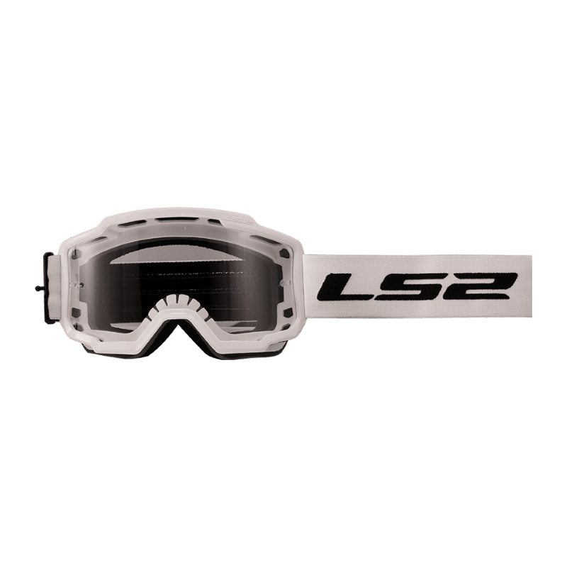 משקפי אבק לבן - LS2 CHARGER