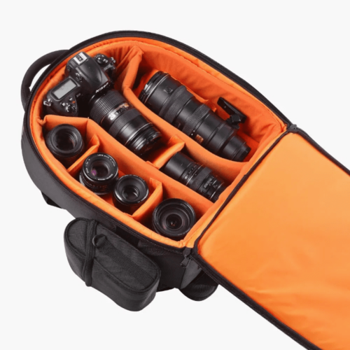 תיק גב וטרולי משולב לציוד צילום E-IMAGE OSCAR B20 