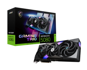כרטיס מסך MSI RTX 5080 16G GAMING TRIO OC