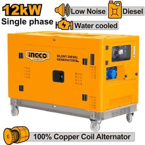 גנרטור דיזל שקט 12000W מבית INGCO 