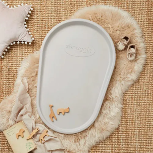 משטח החתלה Squishy – נוחות, היגיינה ופתרון נהדר לקוליק - Taupe טופה