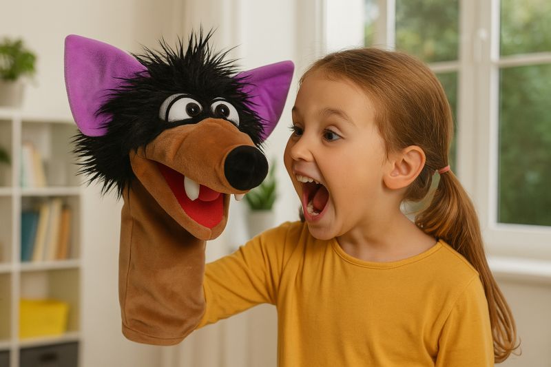 LIVING PUPPET דיטר הזאב המשוגע W911