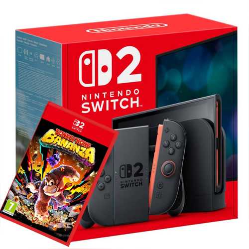 NINTENDO SWITCH 2 +‎ GAME DONKEY KONG BANANZA קונסולה
