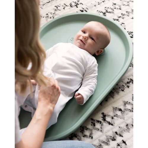 משטח החתלה Squishy – נוחות, היגיינה ופתרון נהדר לקוליק - Eucalyptus אקליפטוס