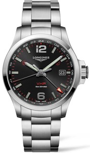 Longines L37284566 Conquest V.H.P GMT לגברים לונג