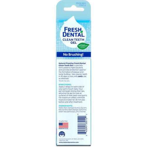 טרופיקלין ג'ל לשיניים – פרש דנטל | TropiClean Fresh Dental 