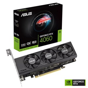 כרטיס מסך ASUS LP 3FAN RTX4060-8GB HDMI*2 DP*2 D6 90YV0JL0