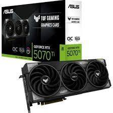 כרטיס מסך ASUS TUF GAMING 5070TI 16GB OC GDDR7 3FAN AURASYNC 90YVMD0