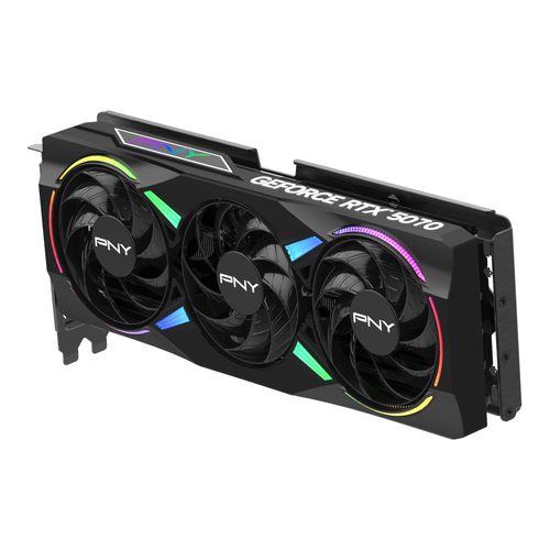 כרטיס מסך PNY RTX 5070 12GB ARGB OVERCLOCKED TRIPLE FAN