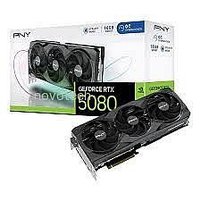 כרטיס מסך PNY GF RTX 5080 16GB 3fan OVERCLOCKED