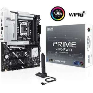 לוח ASUS Z890-P WIFI7 LGA1851 DDR5 ULTRA 4SLOT AURA SYNC 90MB1I70