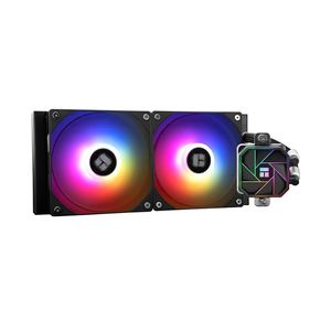 מאורר קירור מים 2 מאוררים THERMALRIGHT AQUA ELITE ARGB BLACK 240