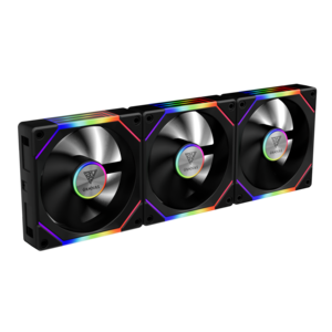 סט מאורר למארז GAMDIAS AEOLUS P2 3FAN ARGB BLACK