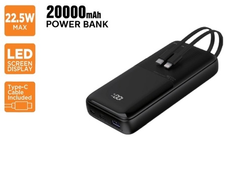 סוללת טעינה MPB20PD22.5W2CB מבית MIRACASE