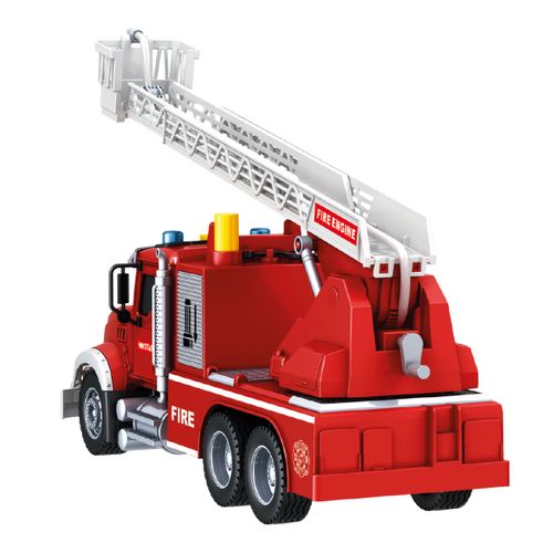 כבאית מנוף עם צלילים ואורות