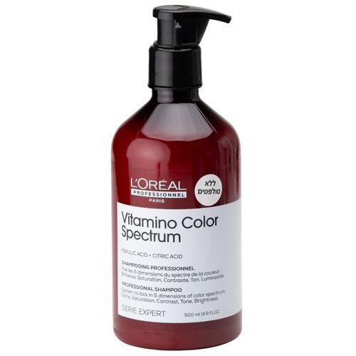 שמפו ויטמינו קולור ספקטרום לשיער צבוע  LOREAL לוריאל 500 מ