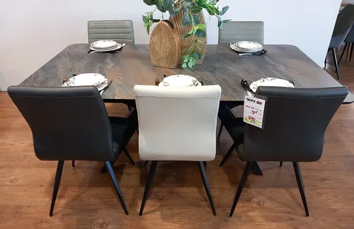 שולחן דגם לוטוס בציפוי פורמייקה