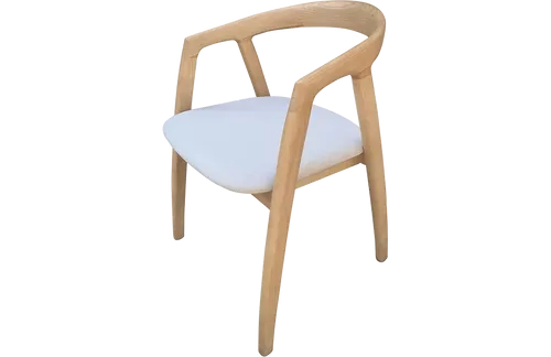 כיסא בסגנון בוהו שיק מעץ מלא דגם אלי