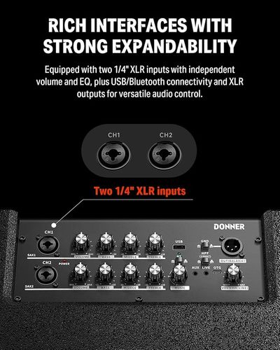 מגבר 100W תופים - DDA1000 DONNER EC7093