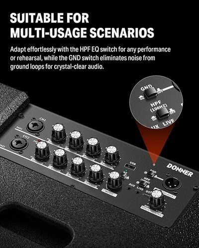 מגבר 100W תופים - DDA1000 DONNER EC7093